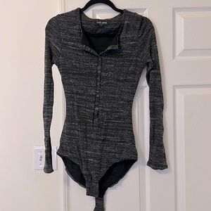 David Lerner Henley bodysuit